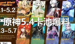原神最新爆料限定卡池,限定卡池揭秘，神秘角色即将登场！